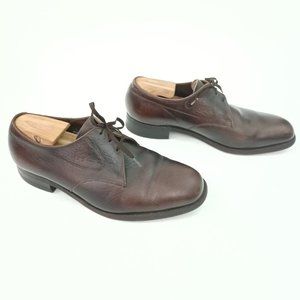 🤎 Vintage Brown Leather Laced Florsheim Loafers Size 9 🤎